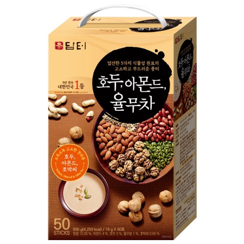담터 호두 아몬드 율무차 50T  (차/티백/코코아)