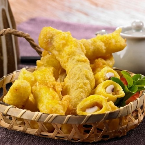[TU] 맛있는 통살 오징어튀김 1kg  (튀김류/어묵류)