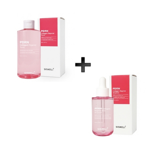 시스켈리 PDRN 콜라겐 리제너 토너300ml, 앰플50ml  (에센스/세럼/앰플/오일)