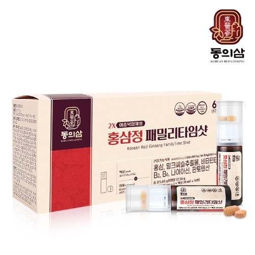 [동의삼] 홍삼정 패밀리타임샷 (쇼핑백 1개)  (기타 건강식품)