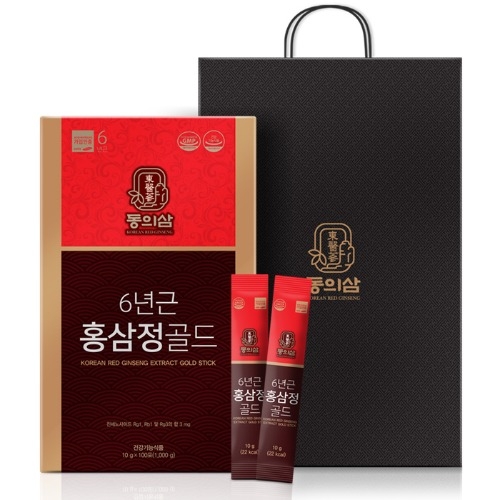 [동의삼] 6년근 홍삼정 골드 (10g x 100포) (쇼핑백 포함)  (기타 건강식품)