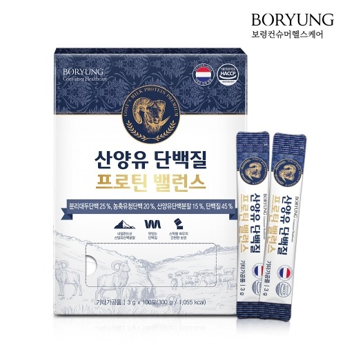 [보령] 산양유 단백질 프로틴 밸런스 (3g x 100포)  (기타 건강식품)
