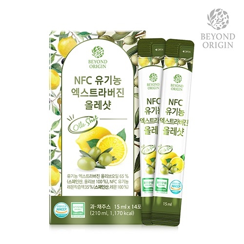 [비욘드오리진] NFC유기농 엑스트라버진 올레샷 (15ml x 14포)  (기타 건강식품)