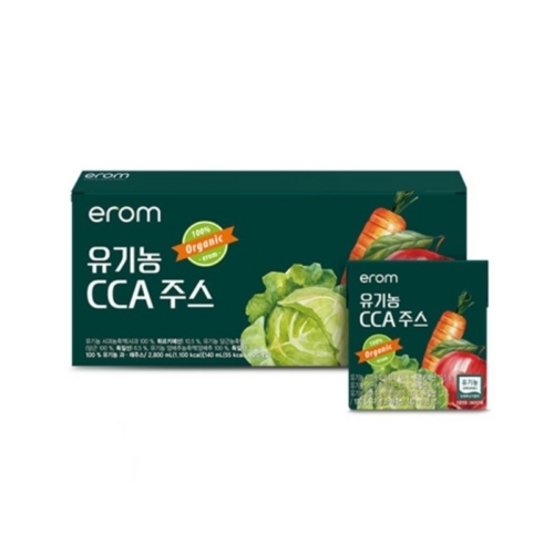 [이롬 황성주] 유기농 CCA 140ml 20팩  (과즙음료)