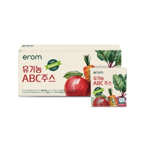 [이롬 황성주] 유기농 ABC 140ml 20팩  (과즙음료)