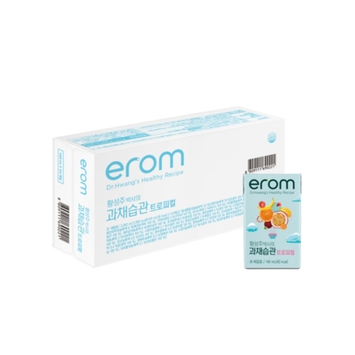 [이롬 황성주] 과채습관 트로피컬 140ml 24팩  (과즙음료)