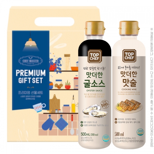 탑셰프 혼합2종(굴소스,맛술)  (물엿/식초/소스/액젖)