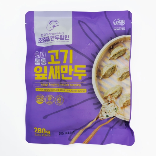 명인 고기만두 280g x 3팩  (만두/국수/스파케티/냉면)