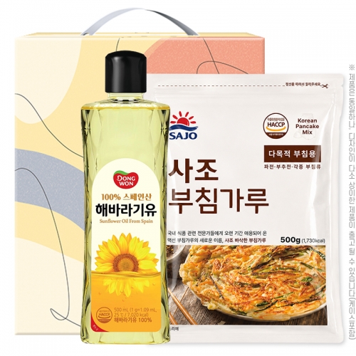 동원해바라기유 사조부침가루500g(2종)  (식용유/참기름/오일류/시럽)