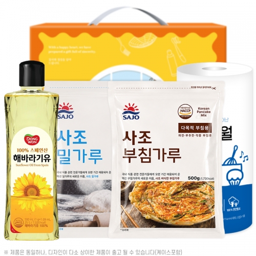 동원해바라기유 사조밀가루500g 부침가루500g 키친타올(4종)  (식용유/참기름/오일류/시럽)