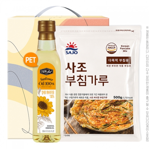 탑셰프페트해바라기유 사조부침가루500g(2종)  (식용유/참기름/오일류/시럽)