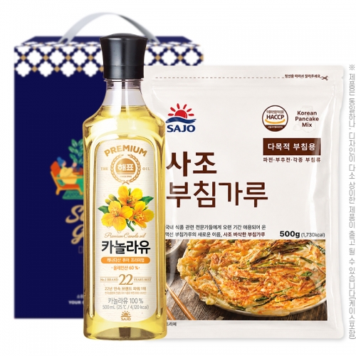 해표카놀라유 사조부침가루500g(2종)  (식용유/참기름/오일류/시럽)