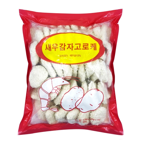 (냉동) 사리원 새우감자고로케 2.8kg  (튀김류/어묵류)
