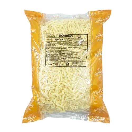 (냉동) 코다노 레이F 피자치즈 2.5kg  (치즈/버터/유제품)