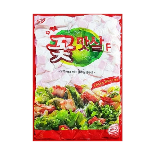 (냉동) 한성 꽃맛살 2kg  (튀김류/어묵류)