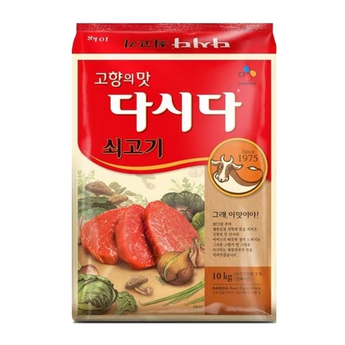 CJ 백설 쇠고기 다시다 10kg  (조미료/분말류)