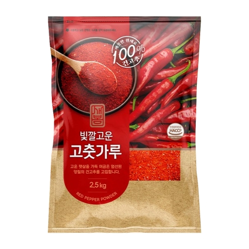 새봄 거친 고춧가루 2.5kg  (고춧가루)