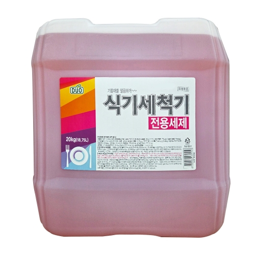 에코원코리아 듀오 식기세척기 세제 20kg  (주방세제)