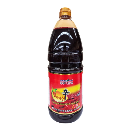 청우 캡사이신 매운맛소스 2.1kg  (물엿/식초/소스/액젖)