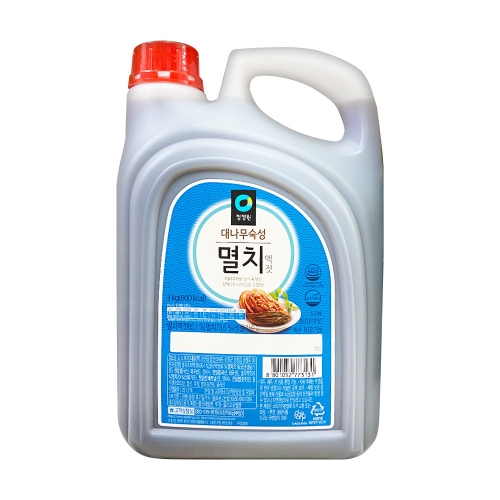청정원 멸치액젓 3kg  (물엿/식초/소스/액젖)