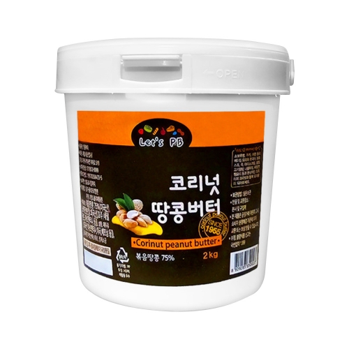 코리넛 땅콩버터 2kg  (통조림/캔/햄/잼)