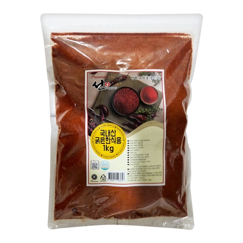 프리미엄 굵은 고추가루(한식용)국내산 1kg  (고춧가루)