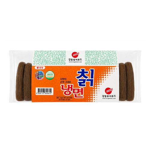(냉동) 강동퓨어푸드 칡냉면사리 2kg  (만두/국수/스파케티/냉면)