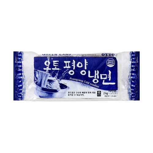(냉동) 그린랜드 오토 평양냉면 2kg  (만두/국수/스파케티/냉면)