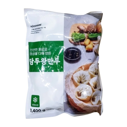 (냉동) 담두 고기왕만두 1.4kg  (만두/국수/스파케티/냉면)