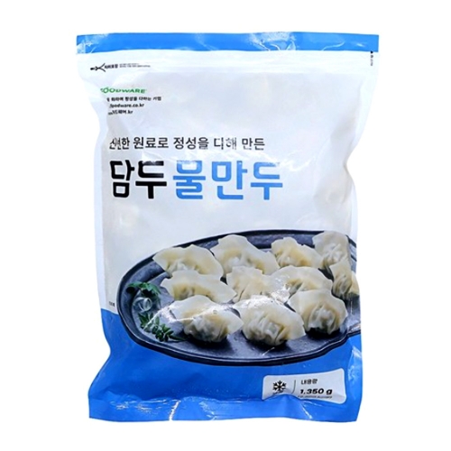 (냉동) 담두 물만두 1.35kg  (만두/국수/스파케티/냉면)