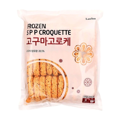 (냉동) 랜시 고구마 고로케900g  (튀김류/어묵류)