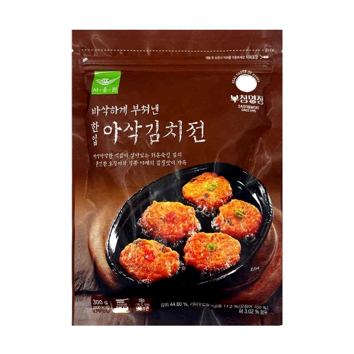 (냉동) 사옹원 한입 아삭김치전 300g  (튀김류/어묵류)