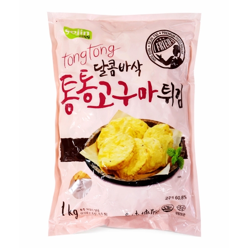 (냉동) 세진에프앤에스 통통고구마튀김 1kg  (튀김류/어묵류)