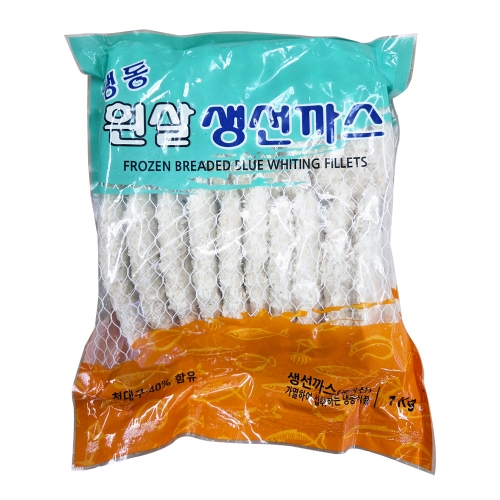 (냉동) 현이푸드빌 생선까스 1kg  (튀김류/어묵류)