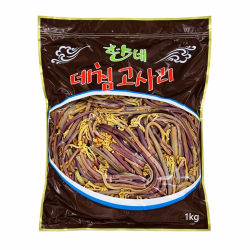 (냉장) 데친 고사리 1kg  (나물류)