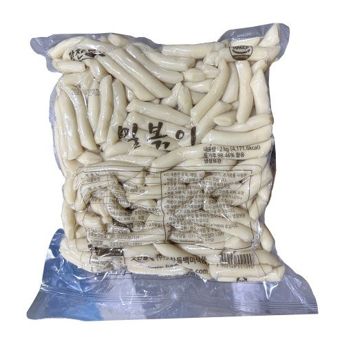 (냉장) 맛찬들 밀떡볶이떡 2kg  (통조림/캔/햄/잼)