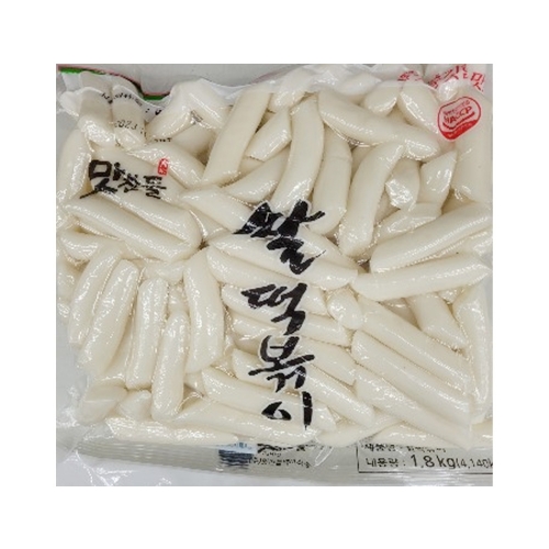 (냉장) 맛찬들 쌀떡볶이떡 1.8kg  (튀김류/어묵류)