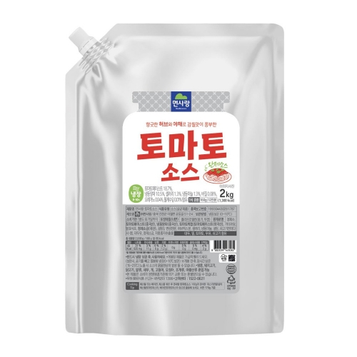 (냉장) 면사랑 토마토소스 2kg  (물엿/식초/소스/액젖)