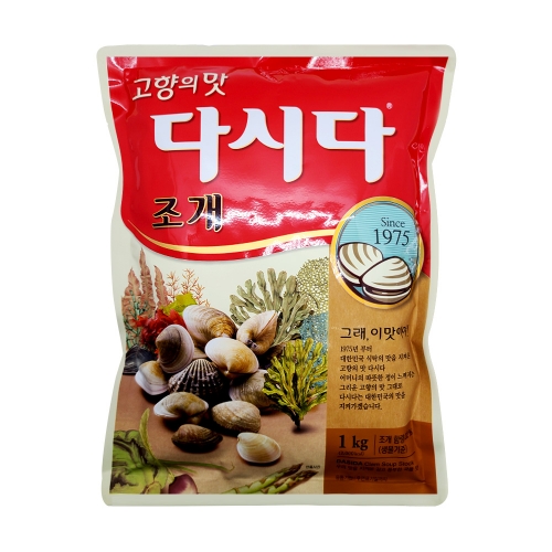 CJ 백설 조개 다시다 1kg  (조미료/분말류)