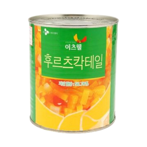 CJ 이츠웰 후르츠칵테일 3.062kg  (통조림/캔/햄/잼)