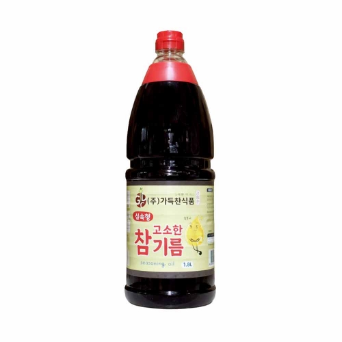 가득찬 고소한 참기름 1.8L  (식용유/참기름/오일류/시럽)
