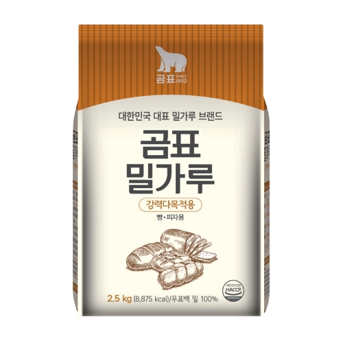 곰표 강력 밀가루 2.5kg  (튀김가루/밀가루)