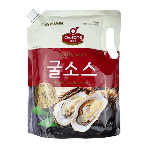 대상 쉐프원 굴소스 스파우트 2kg  (물엿/식초/소스/액젖)