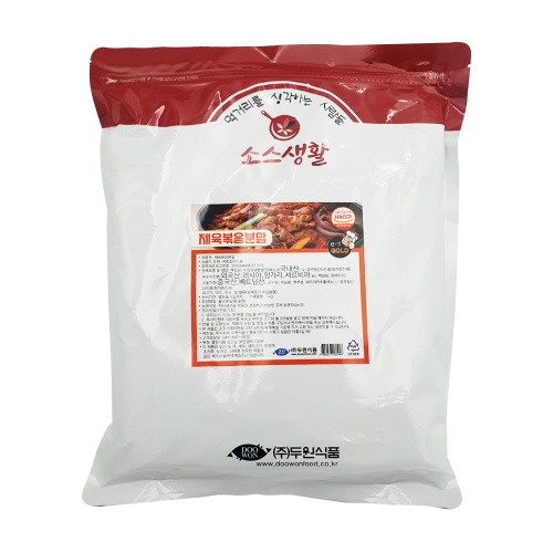 두원 제육볶음분말 1kg  (조미료/분말류)