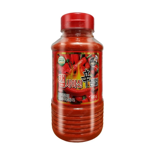 두원 캡사이신 분말 400g  (조미료/분말류)