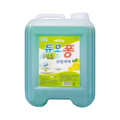 듀오퐁 그린 13kg  (주방세제)
