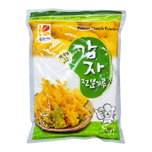 뚜레반 감자전분가루(국산) 1kg  (튀김가루/밀가루)