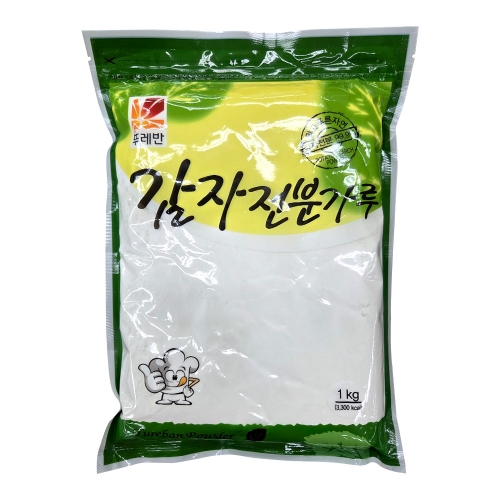 뚜레반 감자전분가루(수입) 1kg  (튀김가루/밀가루)