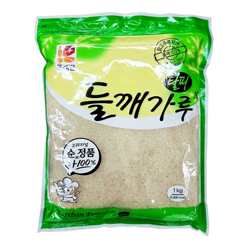 뚜레반 들깨가루 탈피A+(수입) 1kg  (잡곡)