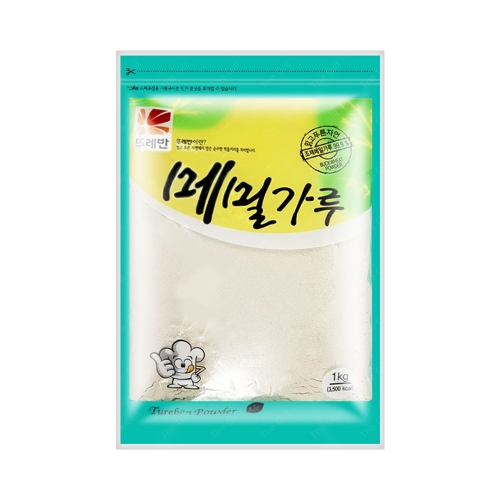 뚜레반 메밀가루 1kg  (튀김가루/밀가루)
